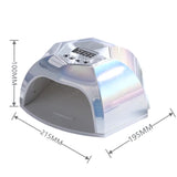 Lámpara de uñas 2 en 1 UV/Led P50 con sensor automático y 4 ajustes de temporizador.