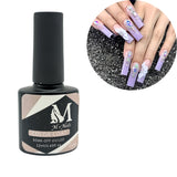 Esmalte gel UV para uñas, color medium purple, Coat Soak Off.