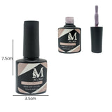 Esmalte gel UV para uñas, color medium purple, Coat Soak Off.