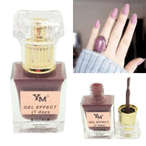 Esmalte efecto gel SIN LAMPARA, color medium orchid, YM.