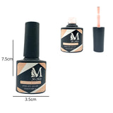 Esmalte gel UV para uñas, color peach puff, Coat Soak Off.