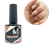 Esmalte gel UV para uñas, color salmon, Coat Soak Off.