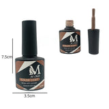 Esmalte gel UV para uñas, color burlywood, Coat Soak Off.