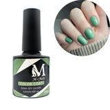 Esmalte gel UV para uñas, color darkseagreen, Coat Soak Off.