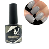 Esmalte gel UV para uñas, color ghost white, Coat Soak Off.