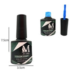 Esmalte gel UV para uñas, color deep sky blue, Coat Soak Off.