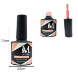 Esmalte gel UV para uñas, color light coral, Coat Soak Off.