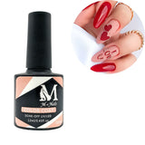 Esmalte gel UV para uñas, color light coral, Coat Soak Off.