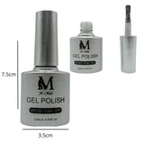 Gel polish UV/LED, color perla brillo, soak off. M+Nails.