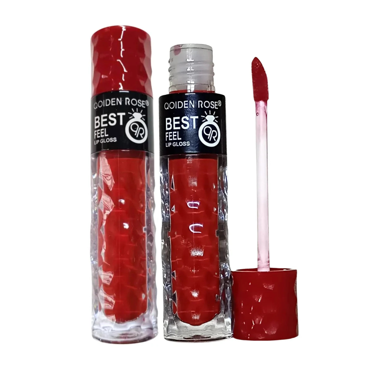 Lapiz labial qoiden rose rojo.