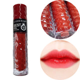 Lapiz labial qoiden rose rojo.