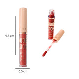 Coleccion lip gloss qoiden rose nude look, 6 pzas.