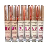 Maquillaje corrector liquido Fresh BB de larga duracion.