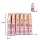 Maquillaje corrector liquido Fresh BB de larga duracion.