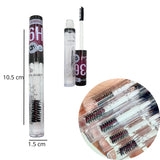 Mascara Gel para cejas y pestañas, transparente.