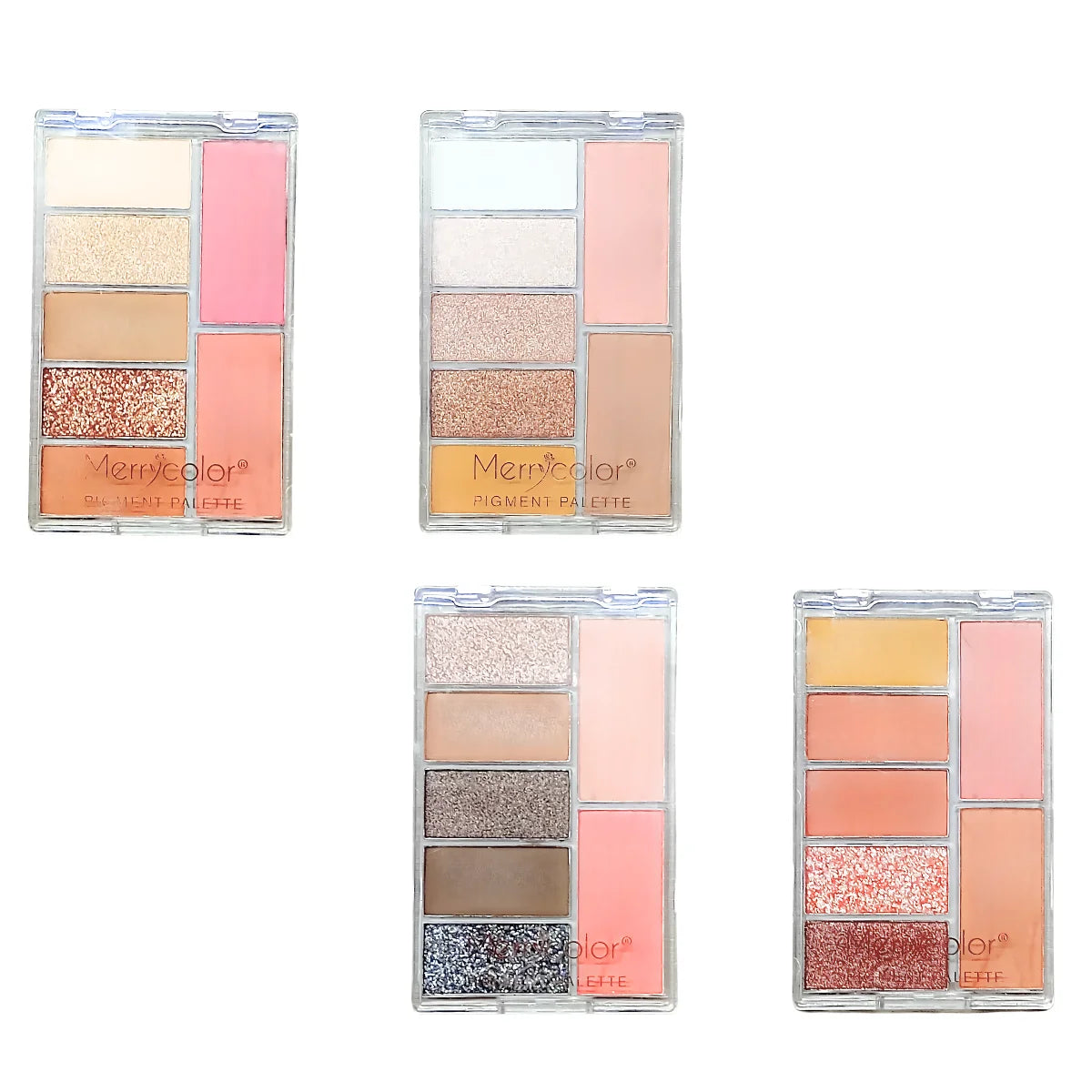 Paleta de sombras Merry color con 7 tonalidades para cualquier ocasion.