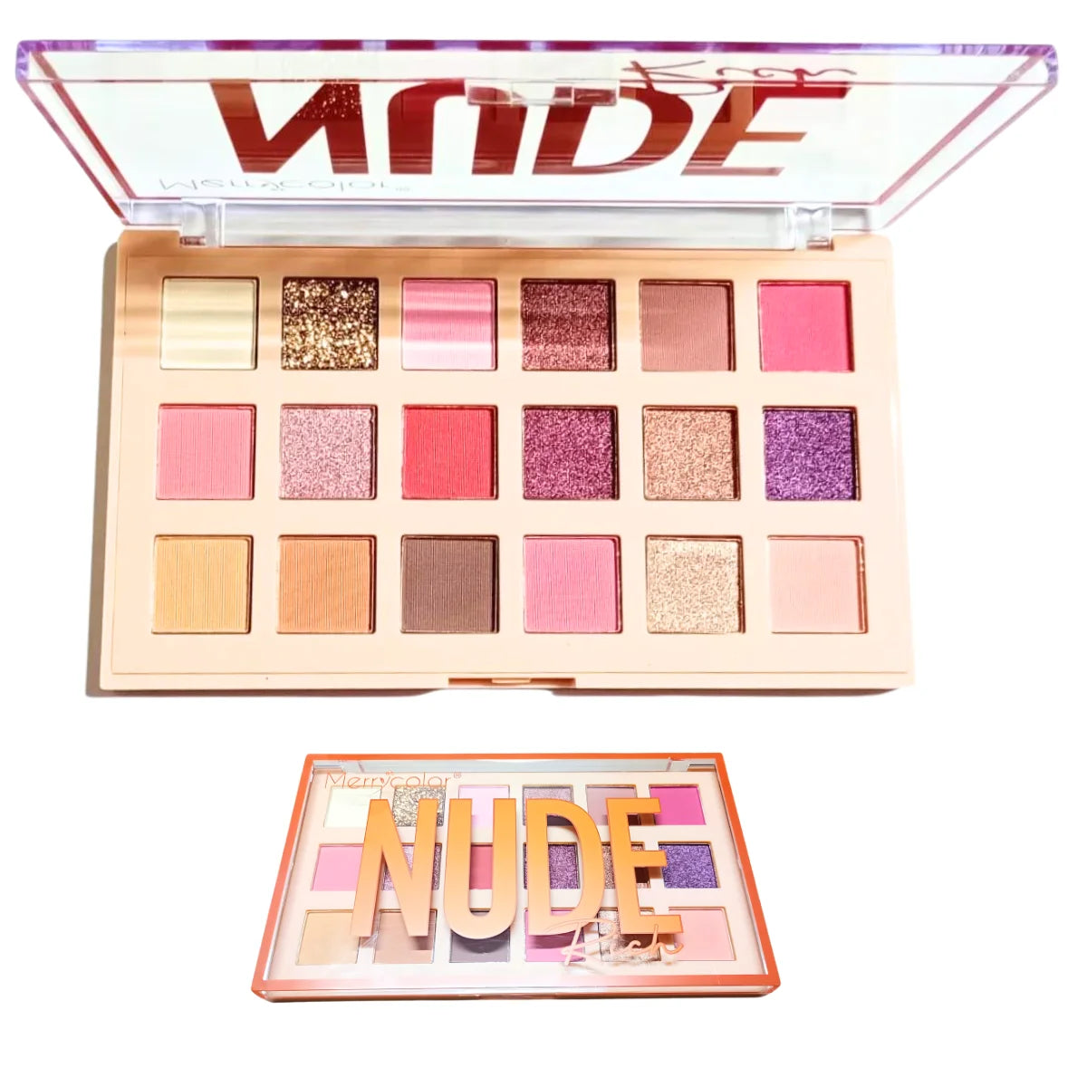 Paleta de sombras Merry Color NUDE.