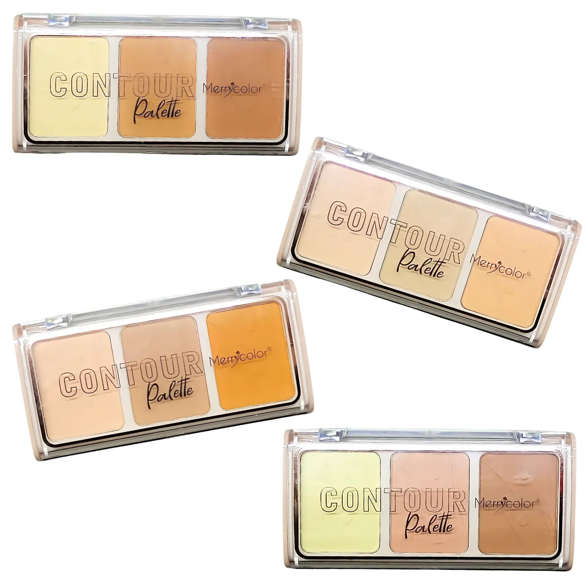 Kit contour palette polvos para contorno de rostro.