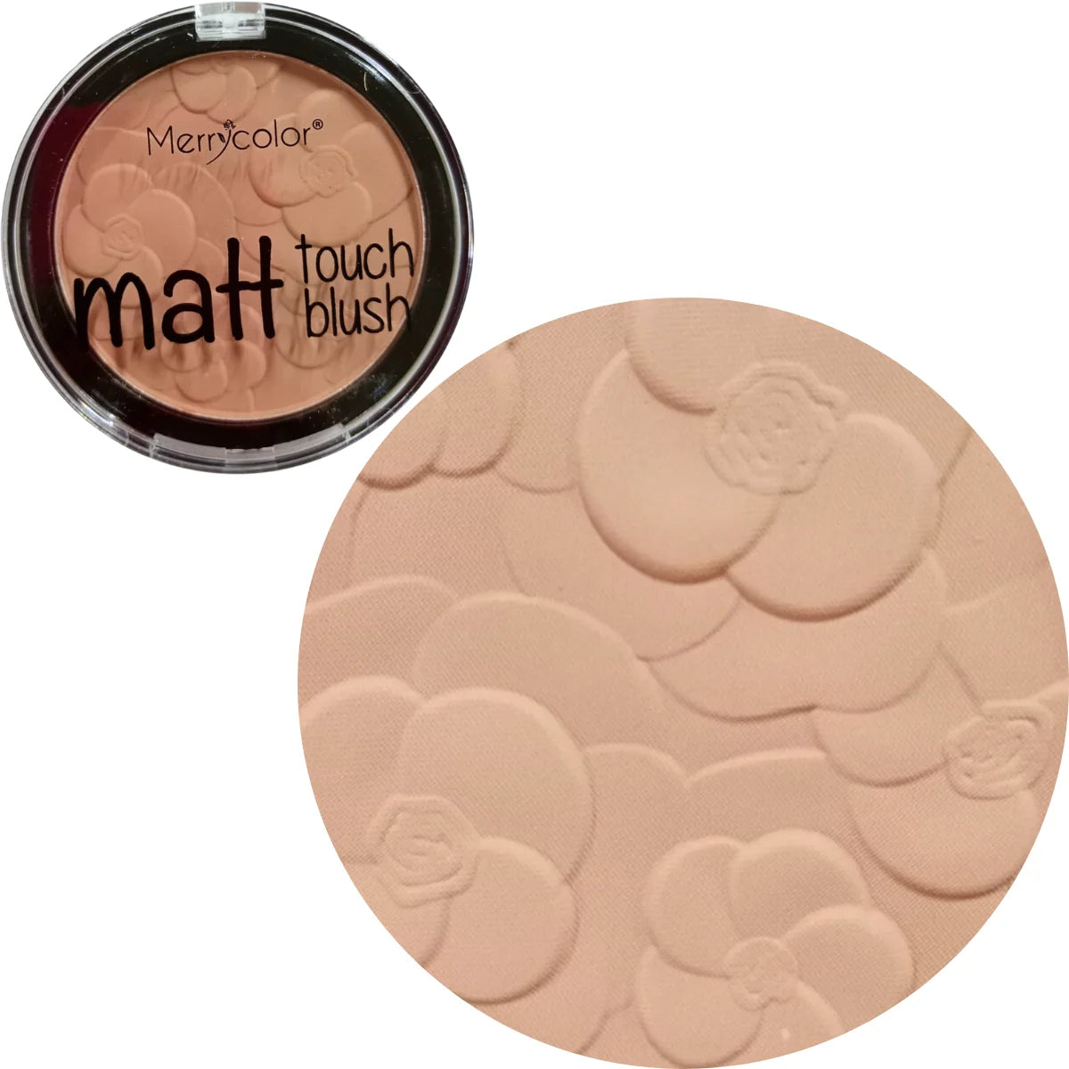 Descubre el Blush de maquillaje en polvo Merry Color matt touch blush.