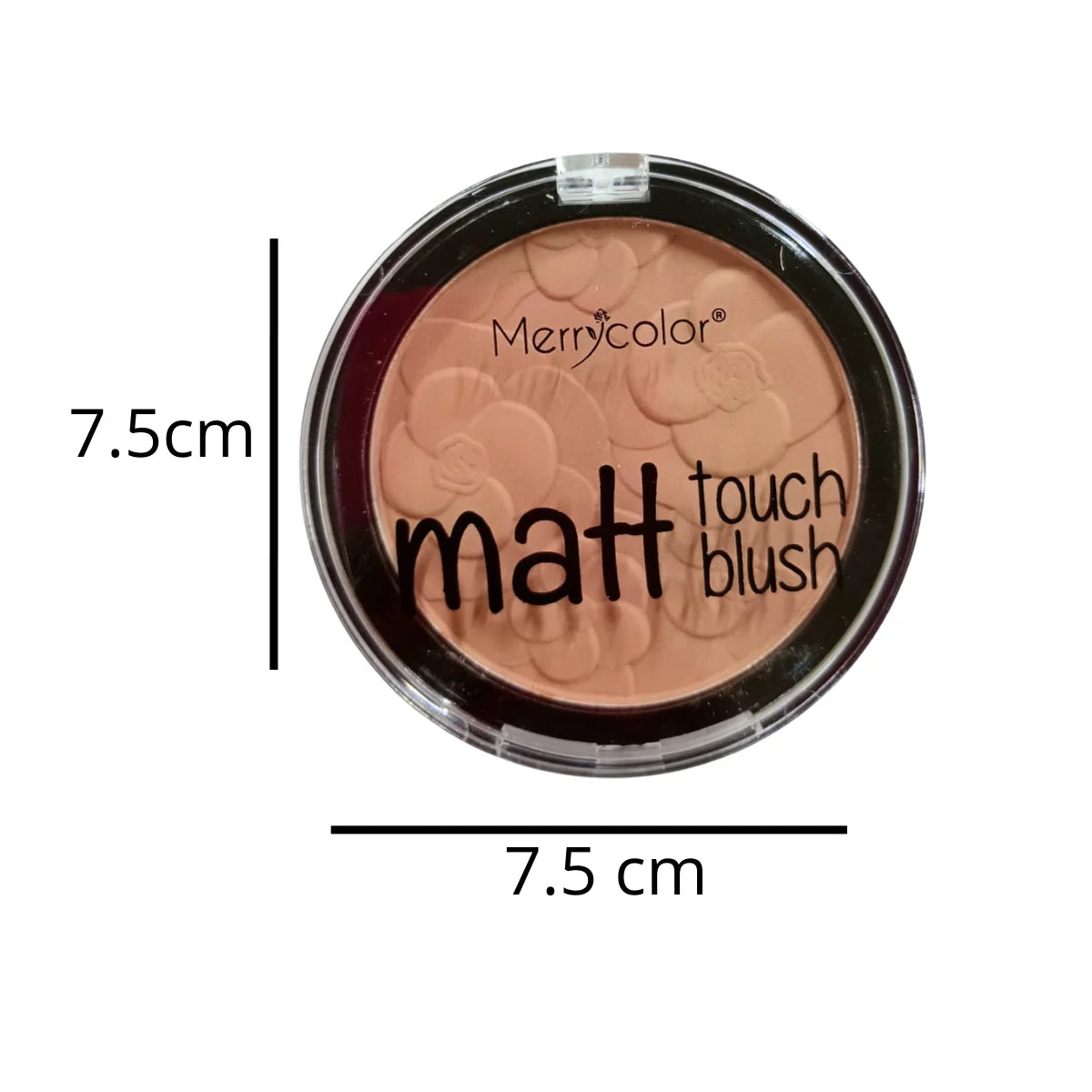 Descubre el Blush de maquillaje en polvo Merry Color matt touch blush.