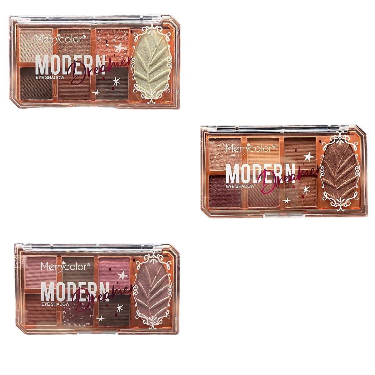 Paleta de sombras  Merry Color Modern dream.3 colores, 24 piezas