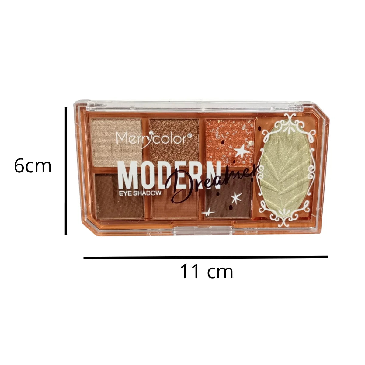 Paleta de sombras  Merry Color Modern dream.3 colores, 24 piezas