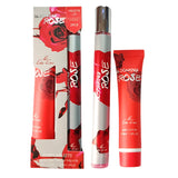 Lea Luis Looming Rose Duo splash y crema con fragancia.