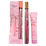 Lea Luis Amaizing Pink Duo splash y crema con fragancia.