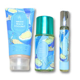 Set de 3 piezas ISLAND VERSION (spray de niebla aromática, crema corporal,perfume ) Waikiki.