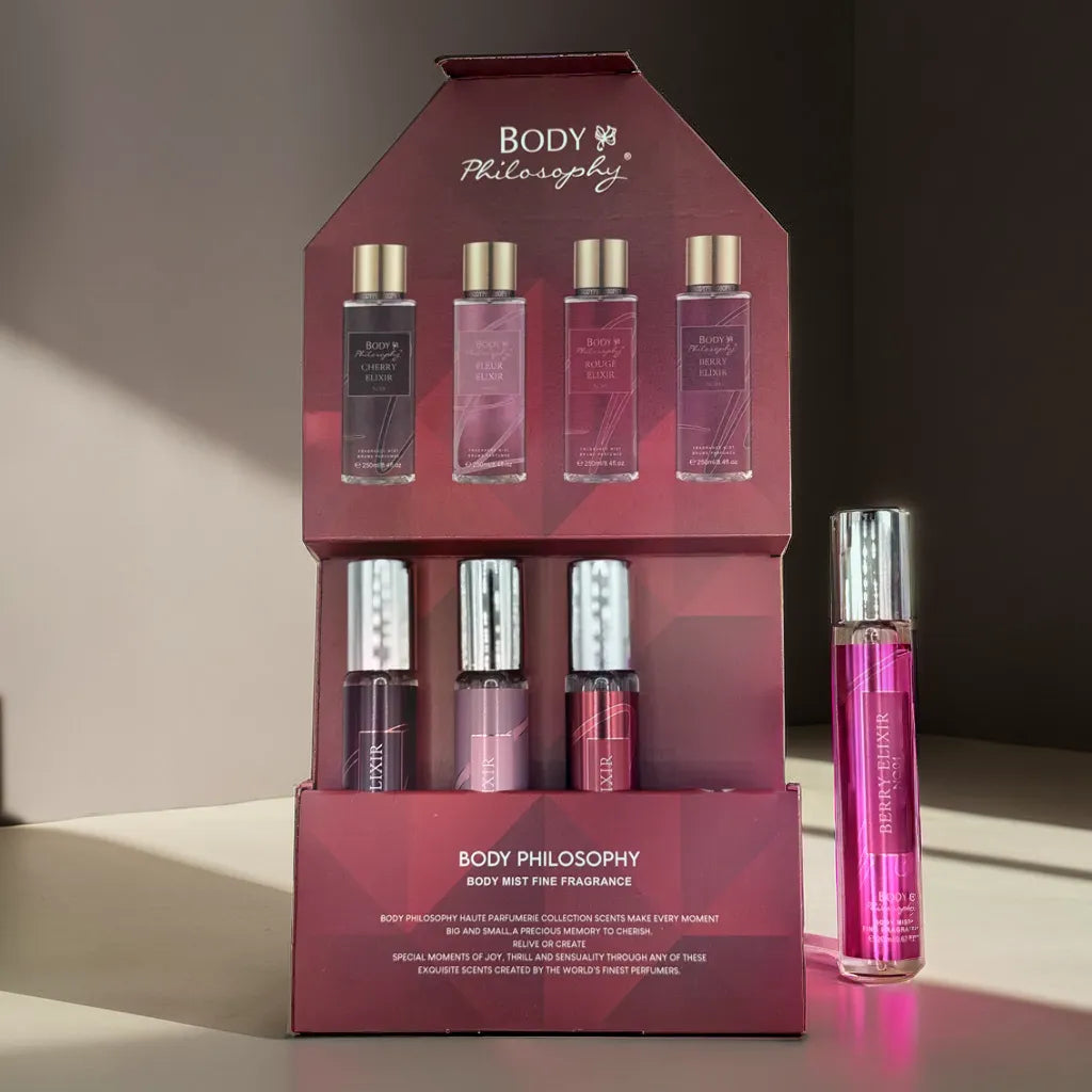 Set de 4 Perfumes 20 ml diferentes aromas, fragancias de bolsillo PINK IS SWEET