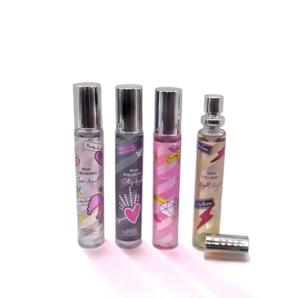 Set de 4 Perfumes 20 ml diferentes aromas, fragancias de bolsillo PINK IS SWEET