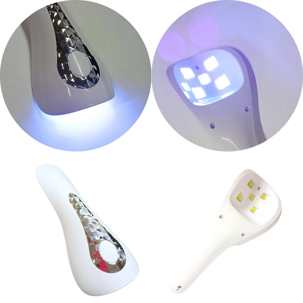 Lámpara Mini  de uñas 2 en 1 UV/LED portátil Q5 portatil.