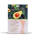 Mascarilla para pies exfoliante Aguacate Chovemoar Avocado Nourished Tender Foot mask