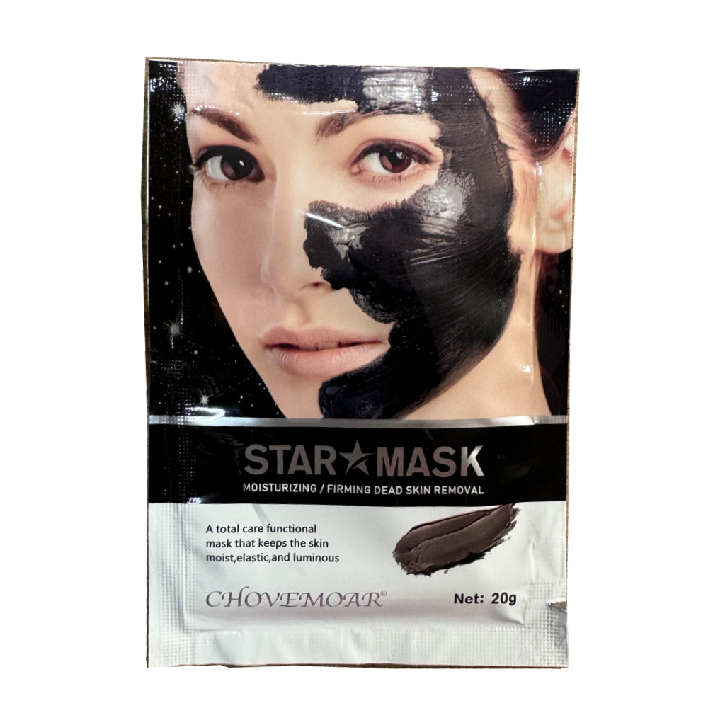 Mascarilla facial, removedor de puntos negros, exfoliante Chovemoar Star Mask