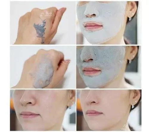 Mascarilla facial Coreana Bubble Mask. Burbujeante Carbón