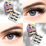 Pestañas postizas Eye lash 6D 3 pares.